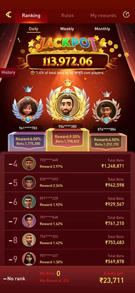 WW5 official Real Cash Game India download, 100% genuine earning app, verified instant withdrawal game 2025.